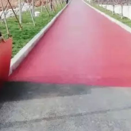 武清​ 彩色路面喷涂翻新是一种低成本